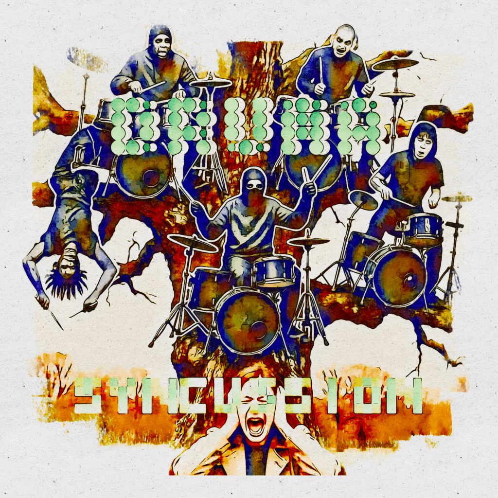 DRUMA-ARTWORK-SYNCUSSION-CDRowell-Music-Band-Song-audio-